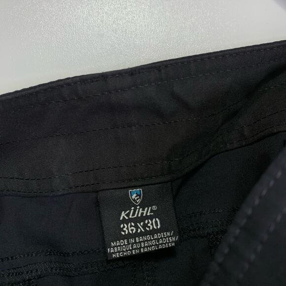 Kuhl Renegade Rock Black Stretch Outdoor Hiking Pants 36x30 Men Rugged 5603 - Picture 3 of 16